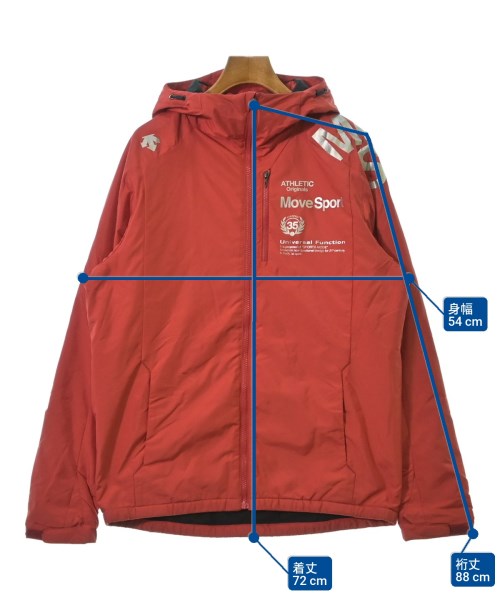 DESCENTE（デサント）その他 赤 サイズ:L メンズ/2200623082188