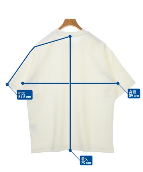 DESCENTE（デサント）Tシャツ・カットソー 白 サイズ:L メンズ/2200611609014