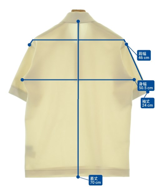 DESCENTE（デサント）ポロシャツ ベージュ サイズ:S メンズ/2200611995018