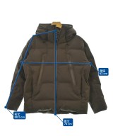 DESCENTE（デサント）ダウンジャケット/ダウンベスト 茶 サイズ:L メンズ/2200617173014