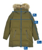 DESCENTE（デサント）ダウンコート カーキ サイズ:M レディース/2200619308056