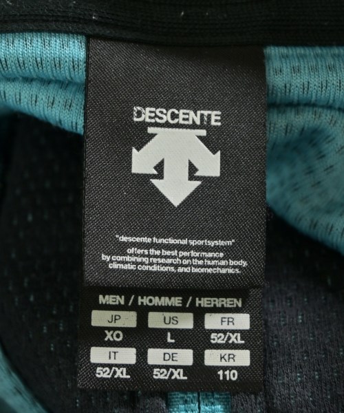 DESCENTE（デサント）パーカー 黒 サイズ:L メンズ/2200620674010