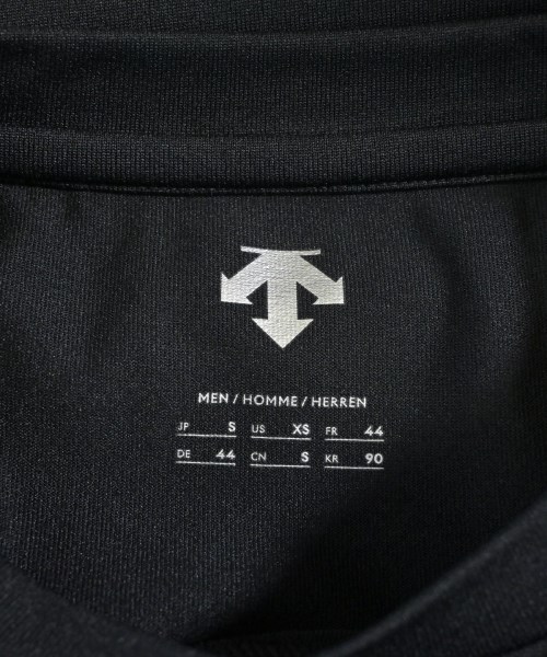 DESCENTE（デサント）Tシャツ・カットソー 黒 サイズ:S メンズ/2200564331123