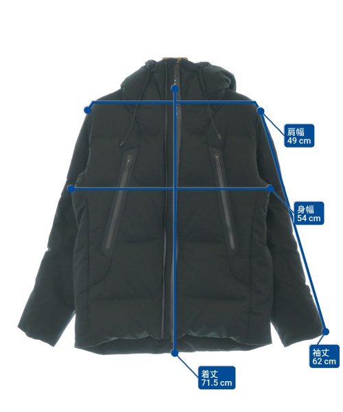 DESCENTE（デサント）ダウンジャケット/ダウンベスト 黒 サイズ:L メンズ/2200674003033