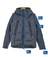 DESCENTE（デサント）ダウンジャケット/ダウンベスト 青 サイズ:M メンズ/2200675487030