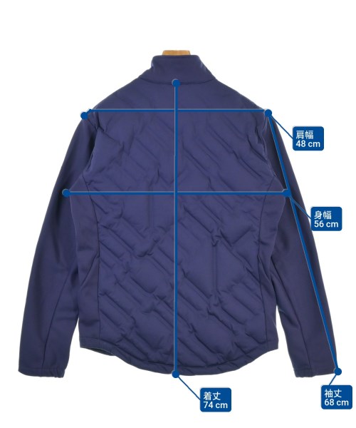 DESCENTE（デサント）ダウンジャケット/ダウンベスト 紫 サイズ:L メンズ/2200673620033