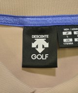DESCENTE（デサント）ポロシャツ ベージュ サイズ:L メンズ/2200673620217