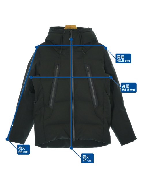 DESCENTE（デサント）ダウンジャケット/ダウンベスト 黒 サイズ:L メンズ/2200680362025