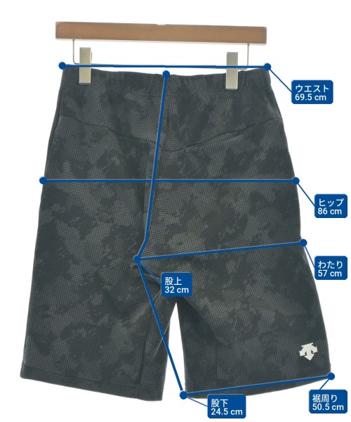 DESCENTE（デサント）ショートパンツ グレー サイズ:L メンズ/2200692758083
