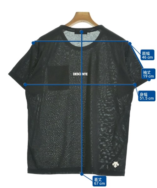 DESCENTE（デサント）Tシャツ・カットソー 黒 サイズ:O(XL位) メンズ/2200692758090