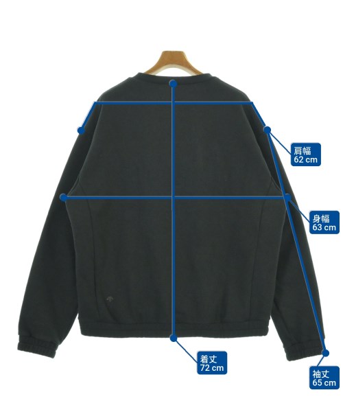 DESCENTE（デサント）スウェット 黒 サイズ:O(XL位) メンズ/2200695643188