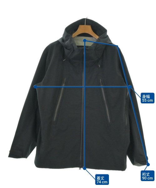 DESCENTE（デサント）マウンテンパーカー 黒 サイズ:O(XL位) メンズ/2200700485017