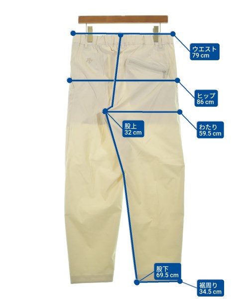 DESCENTE（デサント）スラックス ベージュ サイズ:L メンズ/2200648936053