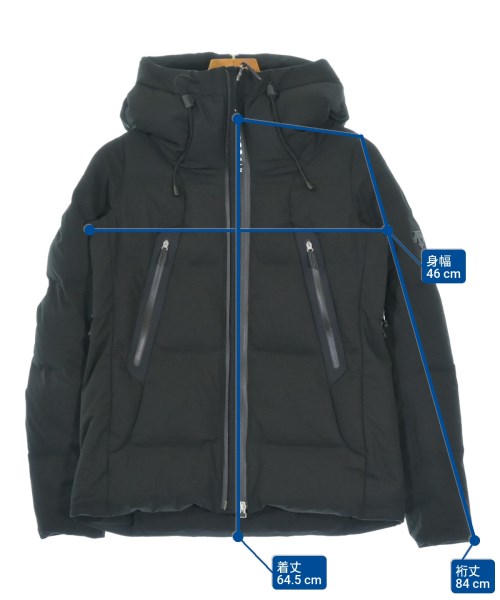 DESCENTE（デサント）ダウンジャケット/ダウンベスト 黒 サイズ:M レディース/2200655852018