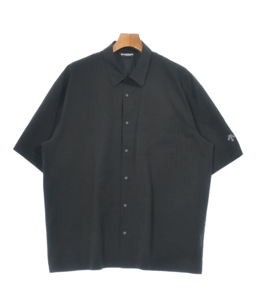 DESCENTE(デサント)カジュアルシャツ 黒 サイズ:XO(XXL位)/2200658297021