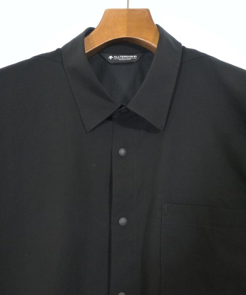 DESCENTE（デサント）カジュアルシャツ 黒 サイズ:XO(XXL位) メンズ/2200658297021