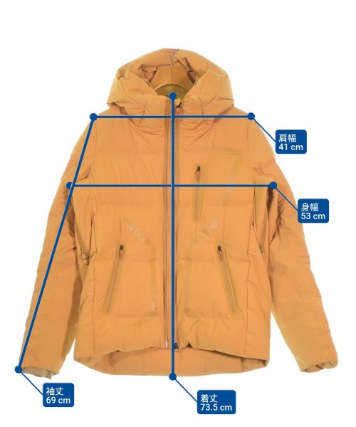 DESCENTE（デサント）ダウンジャケット/ダウンベスト オレンジ サイズ:M メンズ/2200658687013