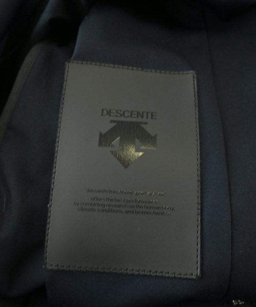 DESCENTE（デサント）ステンカラーコート 紺 サイズ:S メンズ/2200659015020