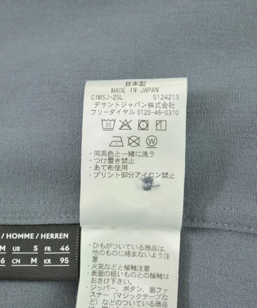 DESCENTE（デサント）カジュアルシャツ 青 サイズ:M メンズ/2200711331020