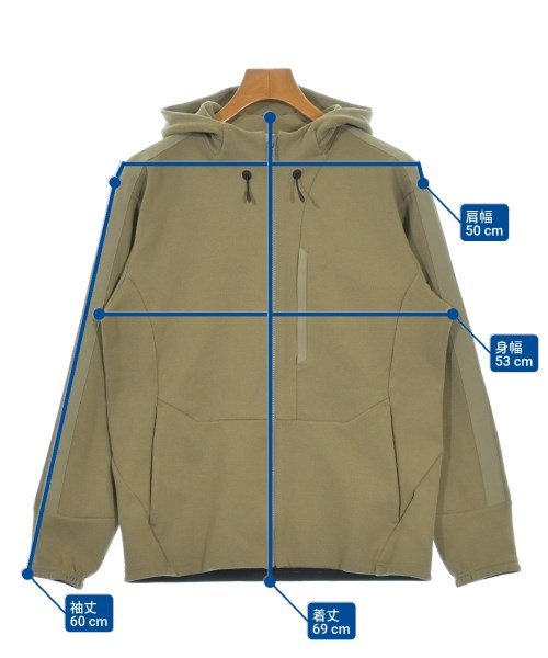 DESCENTE（デサント）パーカー カーキ サイズ:L メンズ/2200647164037