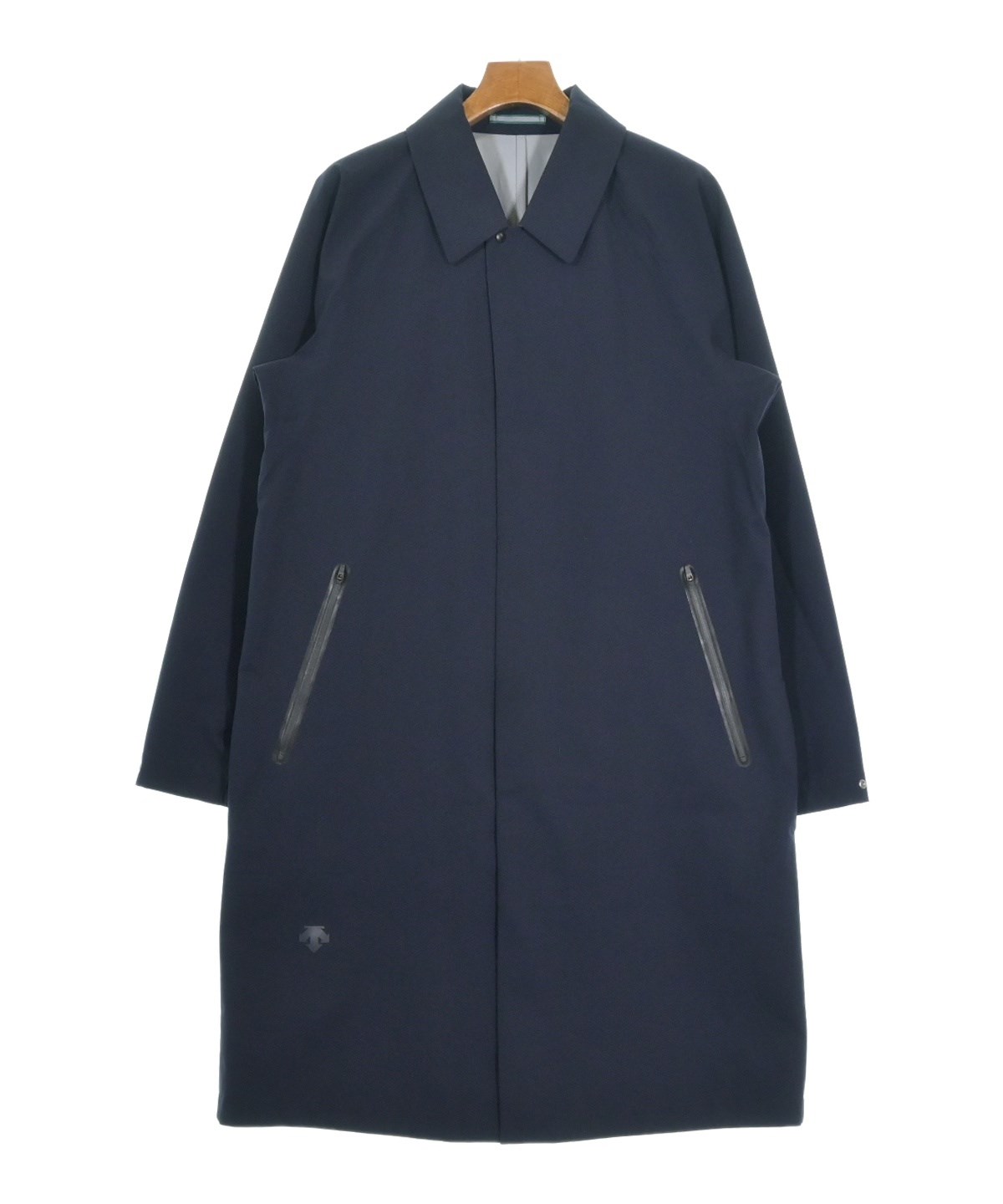 DESCENTE（デサント）ステンカラーコート 黒 サイズ:L メンズ