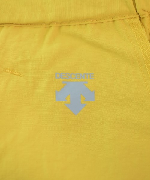 DESCENTE（デサント）ショートパンツ 黄 サイズ:M メンズ/2200649880164