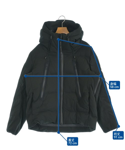 DESCENTE（デサント）ダウンジャケット/ダウンベスト 黒 サイズ:M メンズ/2200646574059