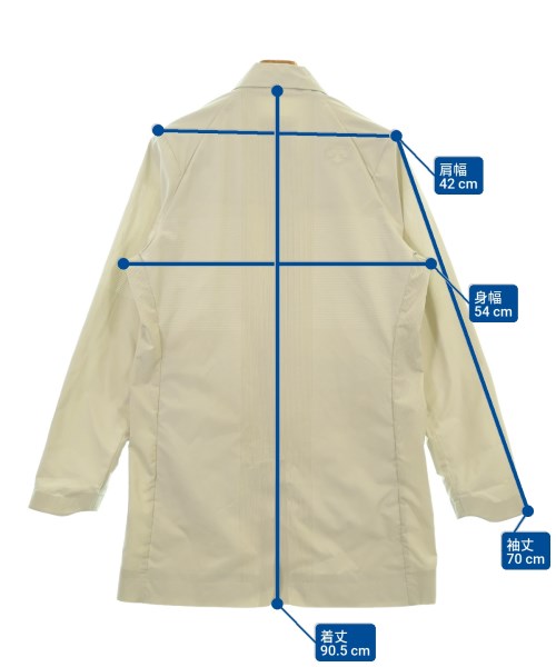 DESCENTE（デサント）ステンカラーコート グレー サイズ:M メンズ/2200646499079