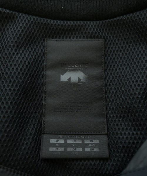 DESCENTE（デサント）ダウンジャケット/ダウンベスト 黒 サイズ:M メンズ/2200649339013