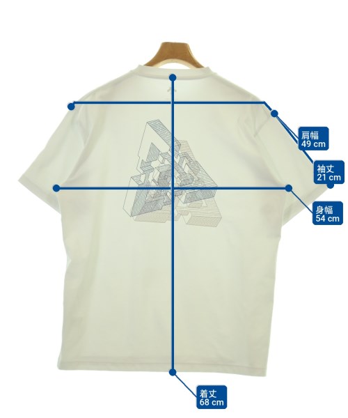 DESCENTE（デサント）Tシャツ・カットソー 白 サイズ:M メンズ/2200703258038