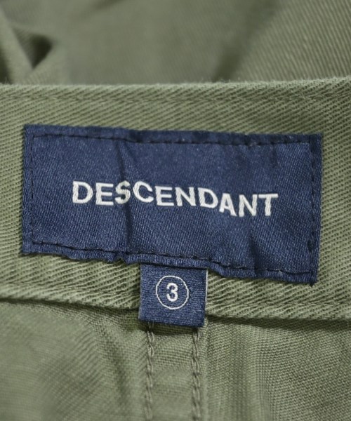 DESCENDANT（ディセンダント）ショートパンツ カーキ サイズ:3(L位) メンズ/2200704144064