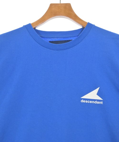 DESCENDANT（ディセンダント）Tシャツ・カットソー 青 サイズ:2(M位) メンズ/2200704144194