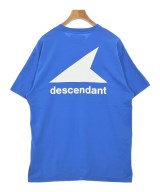 DESCENDANT（ディセンダント）Tシャツ・カットソー 青 サイズ:2(M位) メンズ/2200704144194