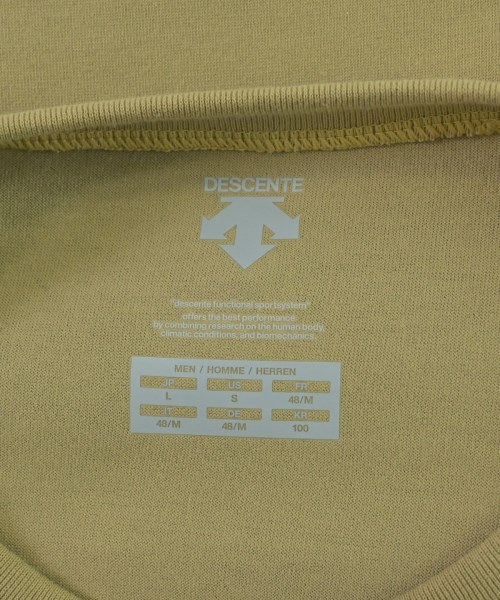 DESCENTE（デサント）Tシャツ・カットソー カーキ サイズ:L メンズ/2200705310031
