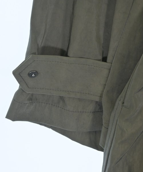 DESCENTE（デサント）ステンカラーコート カーキ サイズ:M メンズ/2200704205031