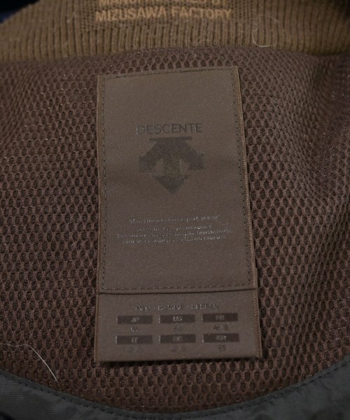 DESCENTE（デサント）ダウンジャケット/ダウンベスト 茶 サイズ:M レディース/2200706956016
