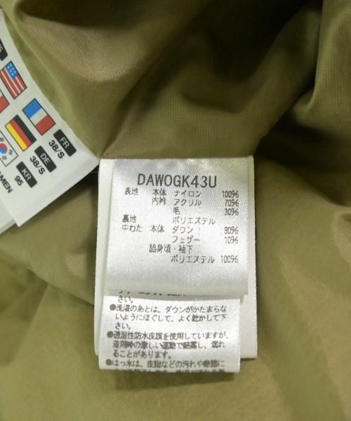 DESCENTE（デサント）ダウンコート カーキ サイズ:L レディース/2200706416015