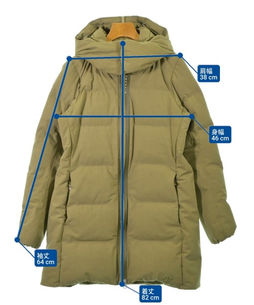 DESCENTE（デサント）ダウンコート カーキ サイズ:L レディース/2200706416015