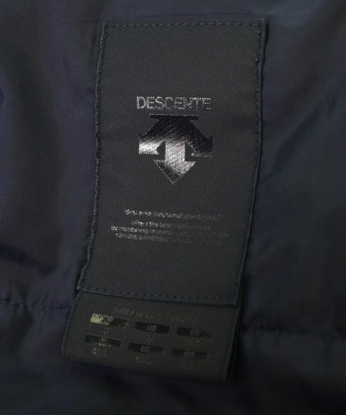 DESCENTE（デサント）ダウンジャケット/ダウンベスト 紺 サイズ:O(XL位) メンズ/2200659413031