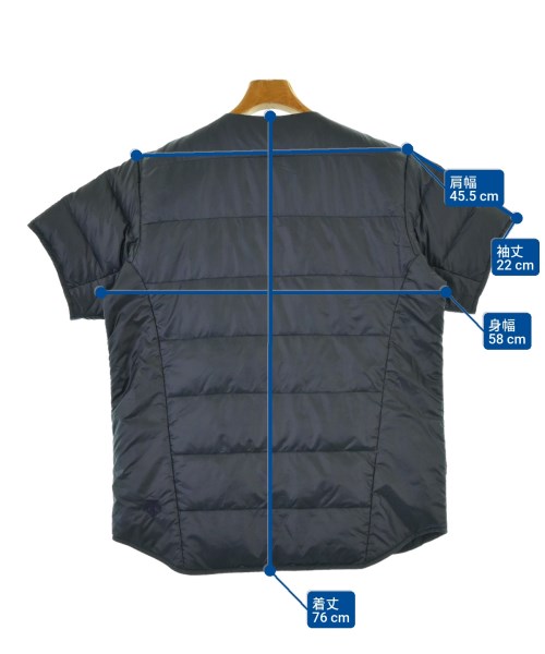 DESCENTE（デサント）ダウンジャケット/ダウンベスト 紺 サイズ:O(XL位) メンズ/2200659413031