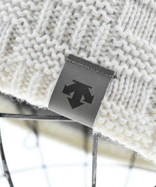 DESCENTE（デサント）ニットキャップ・ビーニー 白 サイズ:F メンズ/2200663257201