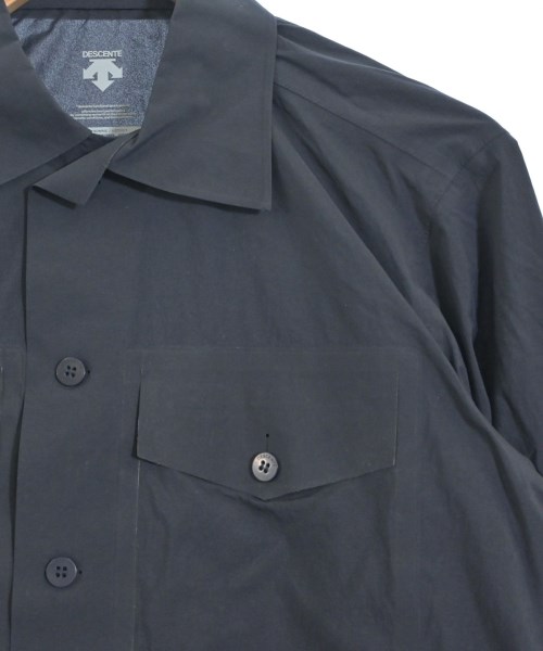 DESCENTE（デサント）カジュアルシャツ 紺 サイズ:M メンズ/2200667387522