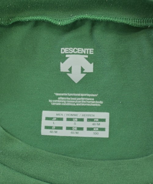 DESCENTE（デサント）Tシャツ・カットソー 緑 サイズ:L メンズ/2200713268119