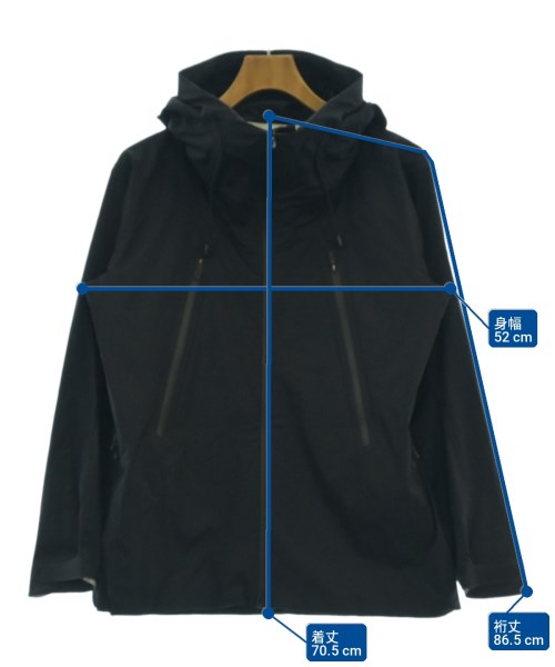DESCENTE（デサント）マウンテンパーカー 黒 サイズ:M メンズ/2200722859025
