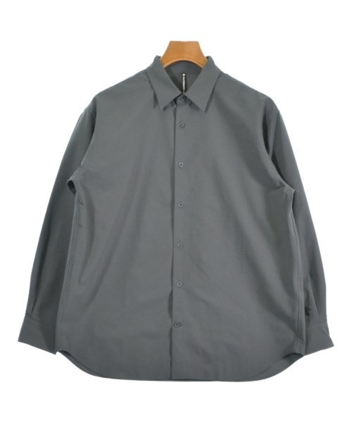DESCENTE(デサント)カジュアルシャツ グレー サイズ:S/2200678157015