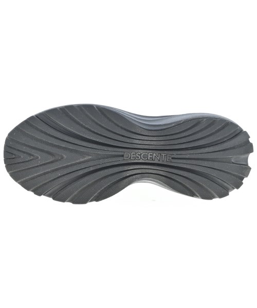 DESCENTE（デサント）スニーカー 黒 サイズ:28cm メンズ/2200683713039