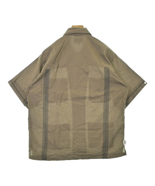 DESCENTE（デサント）カジュアルシャツ 茶 サイズ:2(XL位) メンズ/2200685955055