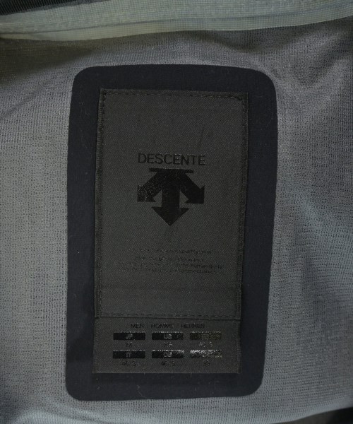 DESCENTE（デサント）ステンカラーコート 黒 サイズ:M メンズ/2200685517031