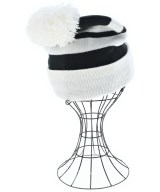 Palm Angels（パームエンジェルス）ニットキャップ・ビーニー 白 サイズ:- メンズ/2200626841102