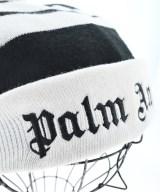 Palm Angels（パームエンジェルス）ニットキャップ・ビーニー 白 サイズ:- メンズ/2200626841102